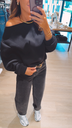 Jeans Ballon gris