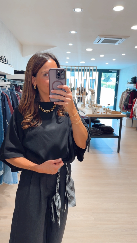 T-shirt Oversize noir