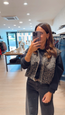 Veste S/M léopard