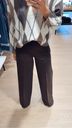 Pantalon Silvia wide choco Lois
