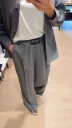 Pantalon Tailor Anthracite Haute l'amitié