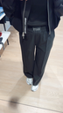 Pantalon noir track Haute l'amitié