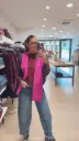 Echarpe capuche rose fluo