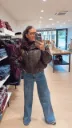 Veste simili cuir/fourrure Choco