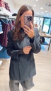 Blazer oversize noir