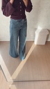 Jeans wide leg blue