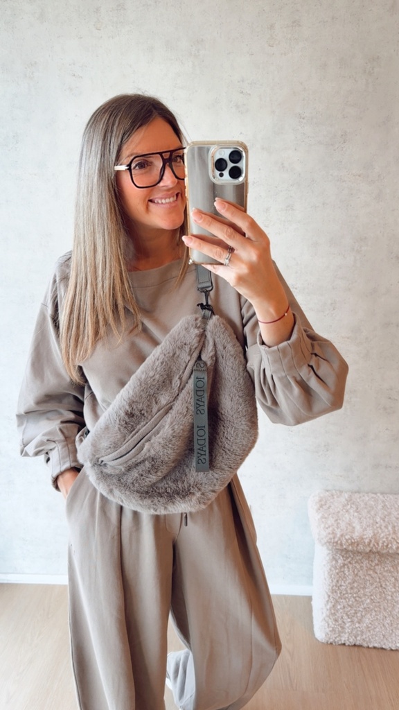 Sac banane taupe 10Days