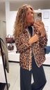 Veste Passy Print Leopard Flotte