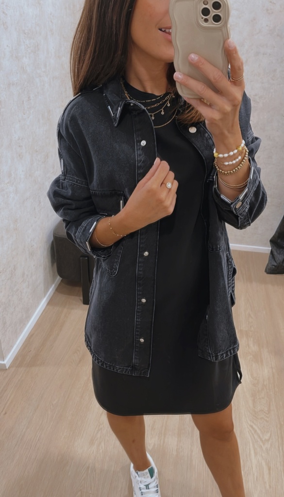 Veste en Jeans gris BSB 