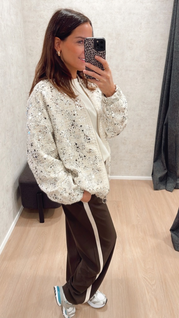 Pantalon Diva brun