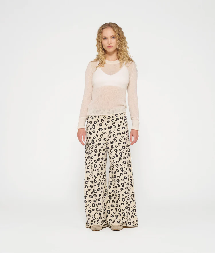 Wide jogger leopard 10 Days 