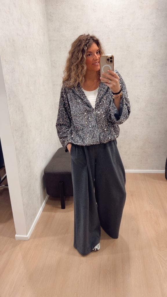 Gilet Pipa gris