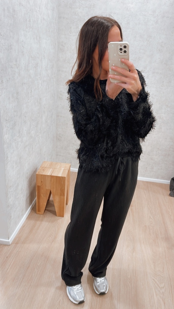 Pull Franka noir 