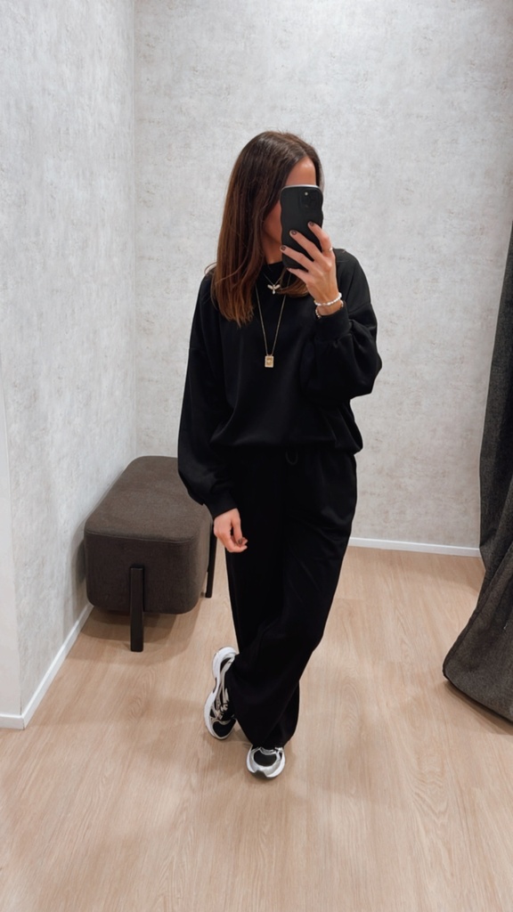 Sweat noir LIPA