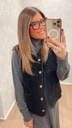 Gilet noir Aura