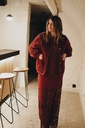 Gilet bordeaux Aura