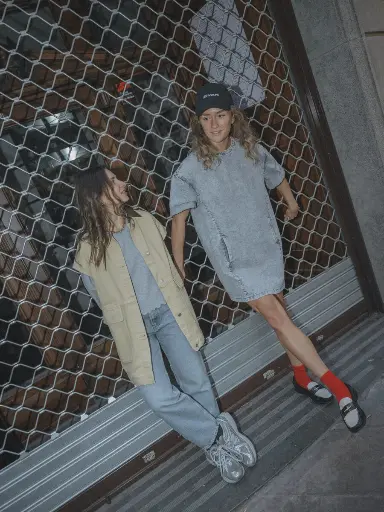 Robe en jean Rocco Les Soeurs