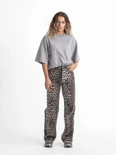 Boxy T-Shirt Tiara gris Les Soeurs