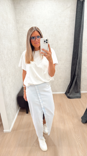 T-shirt blanc Liviana Conti 