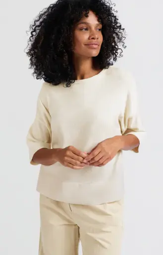 T-shirt maille fine oversize Yaya