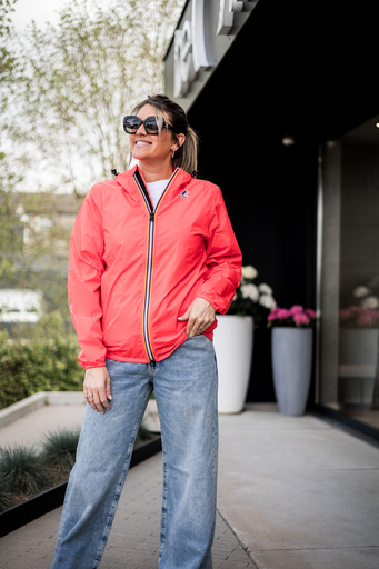 Le vrai Claude fluo orange K-Way
