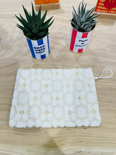 Pochette Ibiza écru 