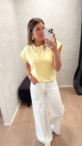 T-shirt Malia Jaune 