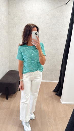 Jeans vlenna blanc 