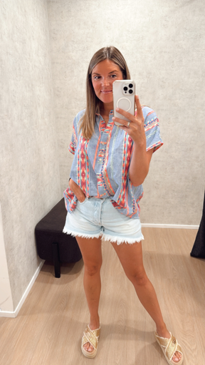 Blouse Clara bleu 