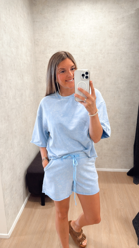 Ensemble Camille bleu 