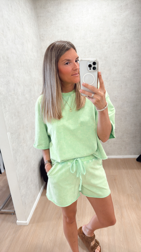 Ensemble Camille vert 