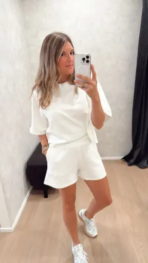T-shirt ALIX crème