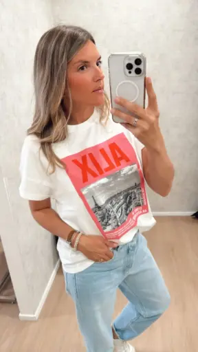 T-shirt ALIX rose