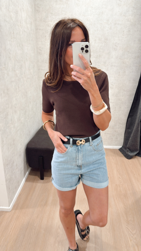 Blouse MARA marron