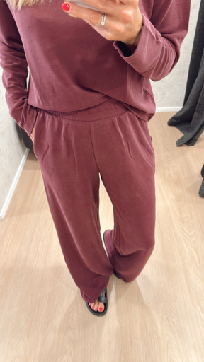 Pantalon bordeaux MbyM