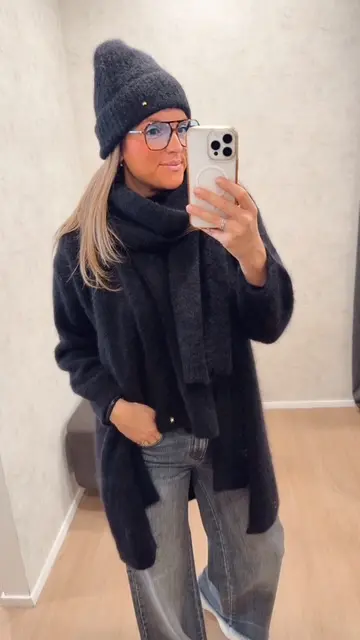 Bonnet noir Des Petits Hauts 