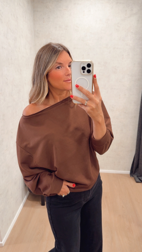 Sweat SALI chocolat