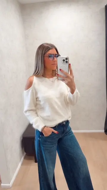 Pull Winona Notshy écru 