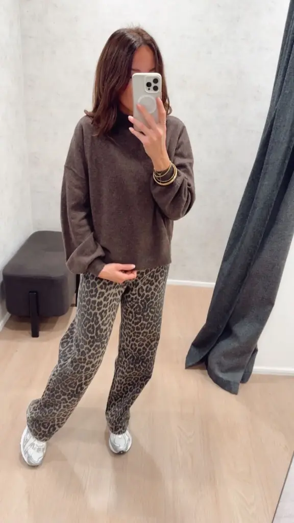 Jeans Leopard MbyM