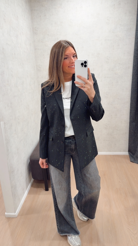 Blazer noir The Kooples