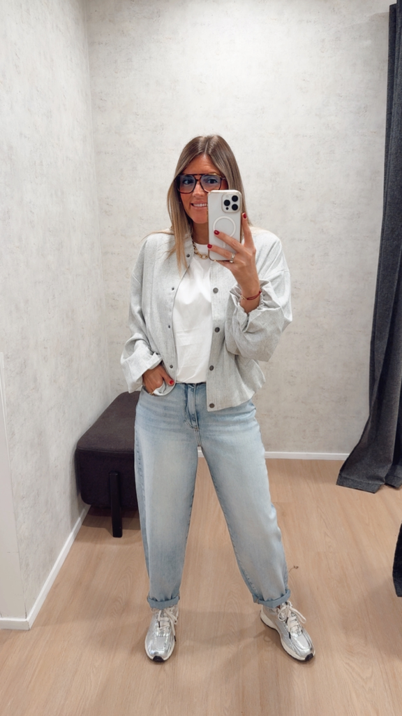 Veste grise Yaya