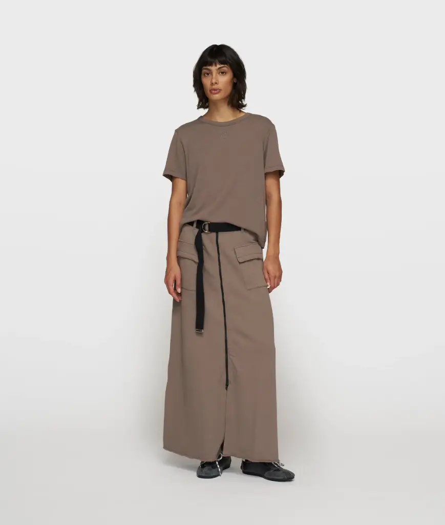 Jupe belted taupe 10 Days