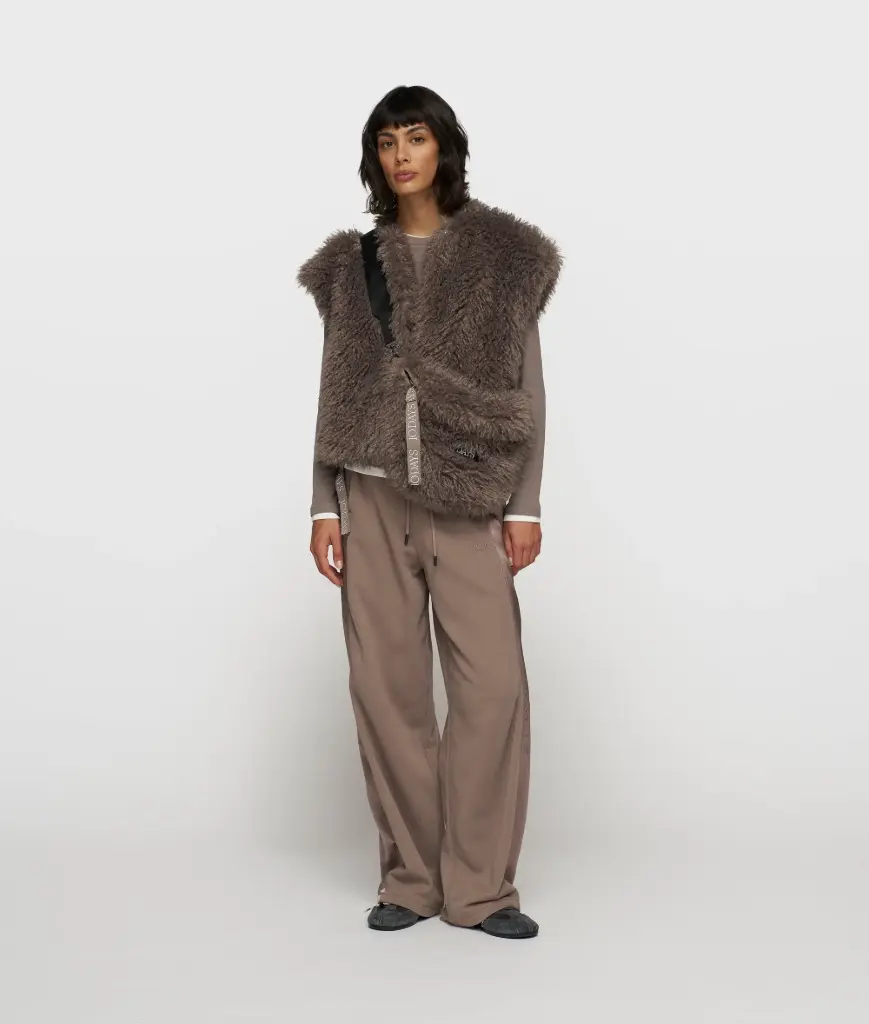 Gilet Bobbie taupe 10 Days