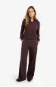 Blouse en jersey bordeaux Yaya
