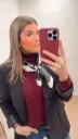 Foulard à pois 