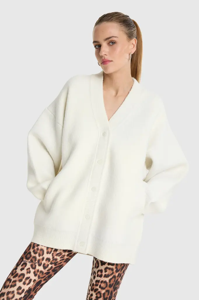 Cardigan écru Alix 