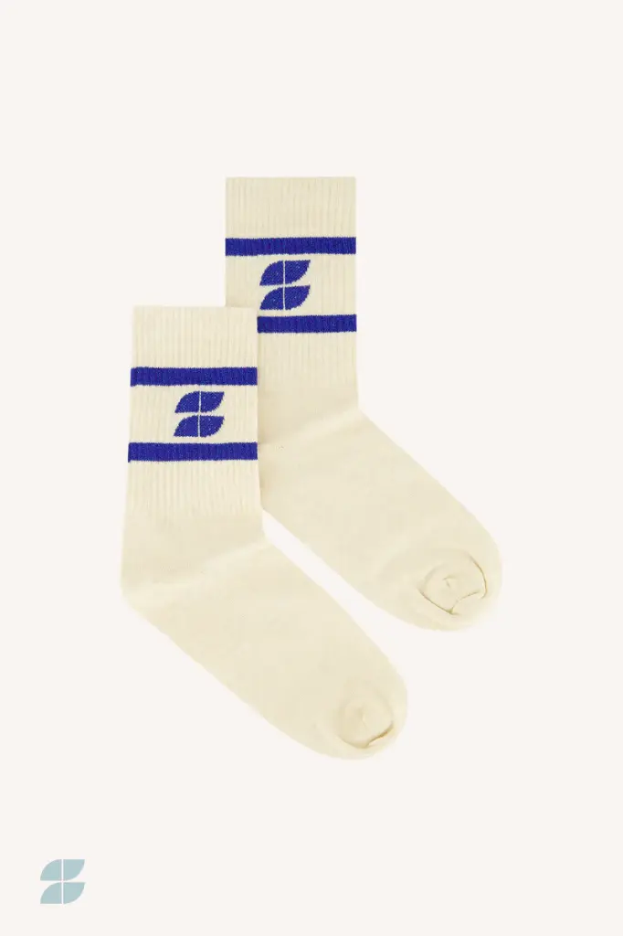 Chaussette sparkle bleu By-Bar