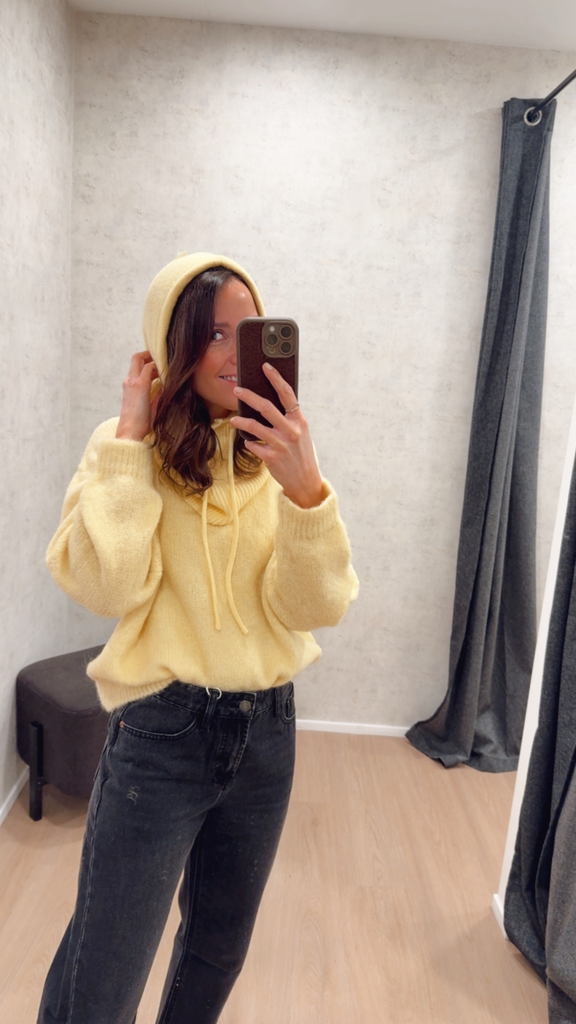Cagoule jaune 
