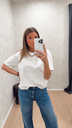 T-shirt blanc AM.V