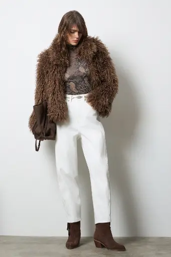 Tania balloon jeans BSB blanc